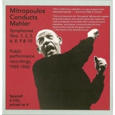 Mitropoulos conducts Mahler's Symphonies Nos. 1, 3, 5, 6, 9, 10