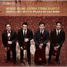 Mendelssohn - String Quartets Nos. 1 & 4 - Escher String Quartet