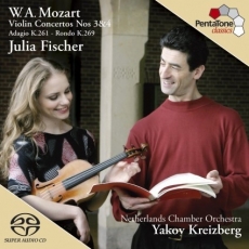 Mozart - Violin Concertos Nos. 3 & 4 - Julia Fischer, Netherlands Chamber Orch, Yakov Kreizberg