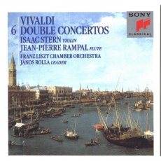 Vivaldi - 6 Double Concertos for Flute, Violin, Strings, and Harpsicord - Janos Rolla