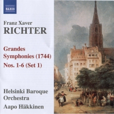 Franz Xaver Richter - Six Grandes Symphonies (Helsinki Baroque Orchestra; Aapo Hakkinen)