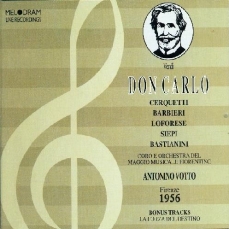 Verdi:Don Carlo Cerquetti,Siepi,Barbieri,Bastianini,Neri, Votto