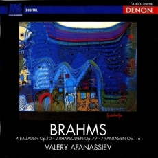 Valery Afanassiev - Johannes Brahms - 4 Balladen Op.10, 2 Rhapsodien Op.79, 7 Fantasien Op.116