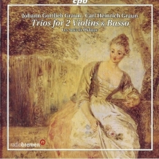 Graun - Trios for 2 Violins & Basso (Les Amis de Philippe)