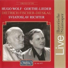 Hugo Wolf - Lieder und Balladen nach Texten von Goethe - Dietrich Fischer-Dieskau, Sviatoslav Richter