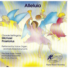 Praetorius - Alleluia [New York Cornet and Sacbut Ensemble]