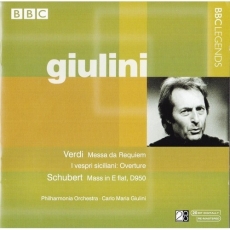 Verdi - I Vespri Siciliani; Overture & Messa da Requiem - Giulini