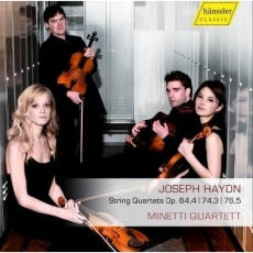Haydn - String Quartets Opp. 64,4; 74,3; 76,5 - Minetti Quartett