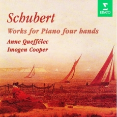 Schubert - Works For Piano Four Hands (Queffelec, Cooper)