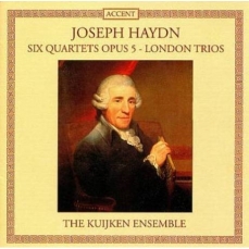 Haydn - London Trios, Quartets op. 5 - Kuijken Ensemble