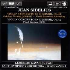 Sibelius - Violin Concerto in D minor - Leonidas Kavakos