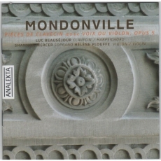 Mondonville - Pieces de clavecin avec voix ou violon, Op. 5
