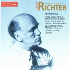 Beethoven - Piano Sonatas Op. 13 and Op. 57, Fantasy Op. 80, 8 Bagatelles - Richter, Sanderling