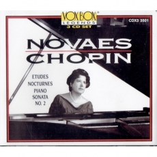 Chopin - Piano Sonata № 2; 20 Nocturnes; 24 Etudes - Guiomar Novaes