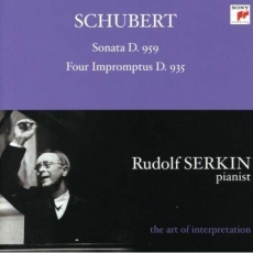 Schubert - Sonata D. 959; Four Impromptus, D. 935 - Rudolf Serkin
