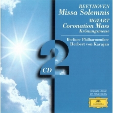 Beethoven - Missa Solemnis. Mozart - Coronation Mass - Karajan