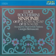 Boccherini - Sinfonie Op. 21 No. 3, Op. 37 Nos. 1, 3 - Bernasconi