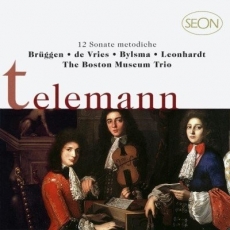 Telemann - 12 Sonate Metodische - Han de Vries, Wouter Moller, Bob van Asperen