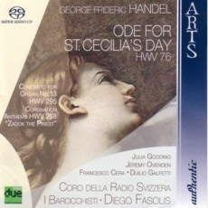 Handel - Ode for St Cecilia's Day - Diego Fasolis