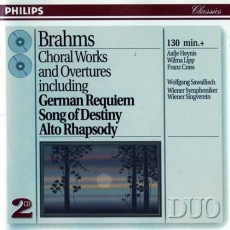 Brahms -  Choral Works and Overtures - Sawallisch