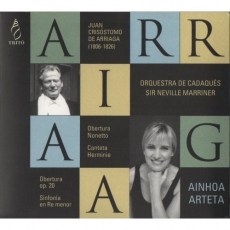 Arriaga - Symphony, overtures, cantata «Herminie» - Neville Marriner