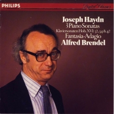 Haydn - 3 Piano Sonatas, Fantasia, Adagio - Brendel