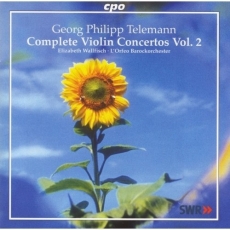Telemann - Complete Violin Concertos (Vol.2) - Elizabeth Wallfisch