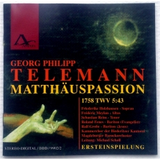 Telemann - Matthaus-Passion 1758 - Michael Scholl