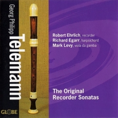 Telemann - The Original Recorder Sonatas - Robert Ehrlich
