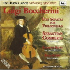 Boccherini - Five Sonatas for Violoncello - Sebastian Comberti