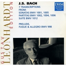 Bach - Seven transcriptions - Gustav Leonhardt
