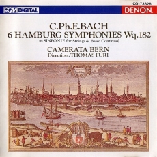 Bach C.P.E. - 6 Hamburg Symphonies - Thomas Furi