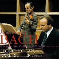 Bach - 6 Sonatas for Violine and Cembalo - Leonid Kogan, Karl Richter