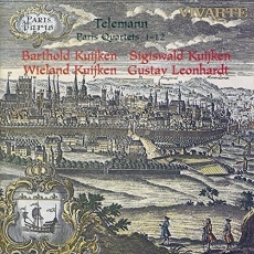 Telemann - Paris Quartets Nos. 1–12 - Barthold Kuijken, Gustav Leonhardt