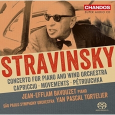 Stravinsky - Piano Concerto; Capriccio; Movements; Petrouchka - Yan Pascal Tortelier