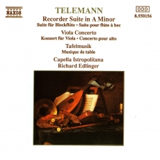 Telemann - Recorder Suite in A Minor, Viola Concerto - Richard Edlinger