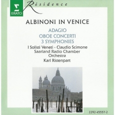 Albinoni in Venice: Adagio, Oboe concerti, 3 Symphonies