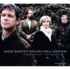 Brahms - String Quartet No. 3, Piano Quintet - Gerstein, Hagen Quartett