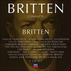 Benjamin Britten - Britten conducts Britten vol.4 (7CD)