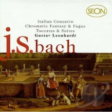 Bach - Italian Concerto, Chromatic, Toccatas and Suites - Leonhardt