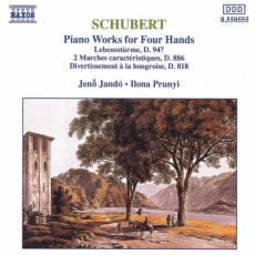 Schubert - Piano Works for Four Hands - Jandó, Prunyi