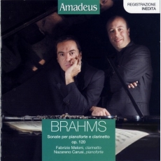 Brahms - Clarinet Sonatas - Meloni, Carusi