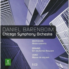 Daniel Barenboim, Chicago Symphony Orchestra - Beethoven, Brahms, Verdi