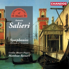 Antonio Salieri - Symphonies, Overtures & Variations - London Mozart Players, Matthias Bamert