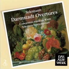 Telemann - Darmstadt Overtures (Suites) - Concentus musicus Wien, Nikolaus Harnoncourt