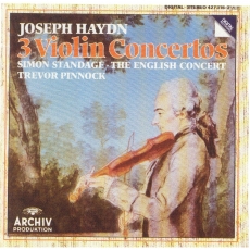 Haydn - 3 Violin Concertos, Salomon - Violin Romance - Simon Standage, Trevor Pinnock