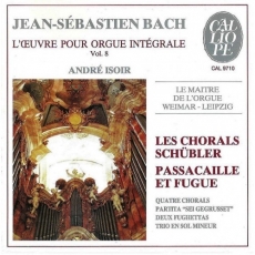 Bach -  Les Chorals Schübler, Passacaille et Fugue - André Isoir