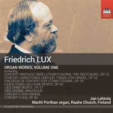 Lux - Organ Works, Volume 1 - Jan Lehtola