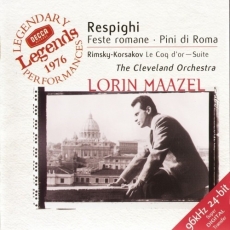 Respighi - Feste romane, Pini di Roma - The Cleveland Orchestra, Lorin Maazel