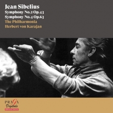 Sibelius - Symphonies Nos. 2 & 4 - Philharmonia Orchestra, Herbert von Karajan